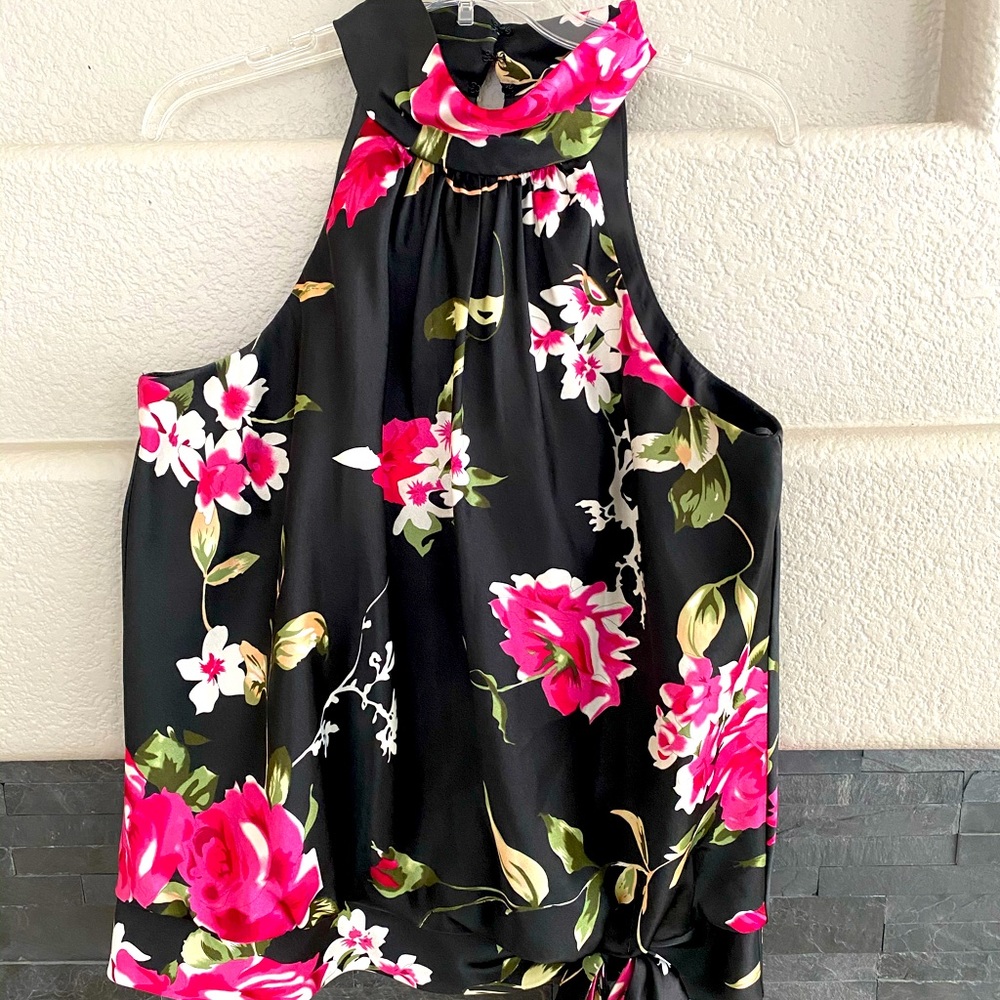 Alex Evenings Off Shoulder Sleeveless Blouse